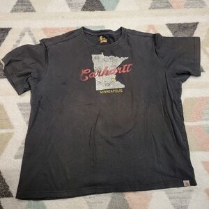 Carhartt Minneapolis Minnesota Short Sleeve T-shirt Size 2XL